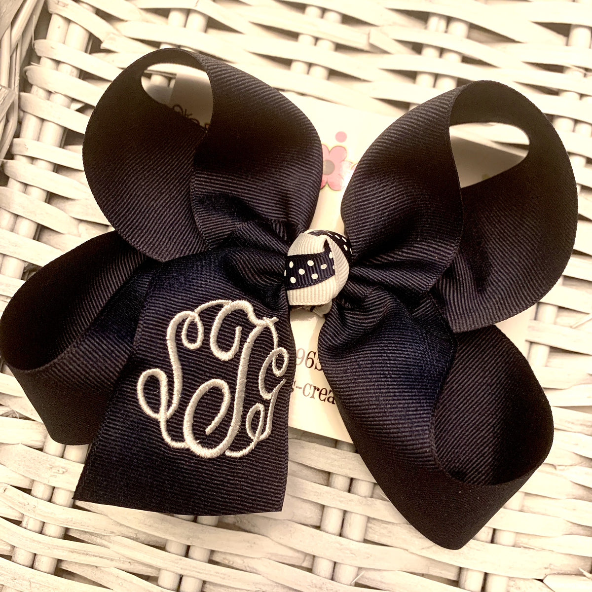 Embroidered/Monogrammed Bows – Page 5 – Karens Creations