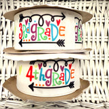2" Fun Elementary School Grade Ribbon