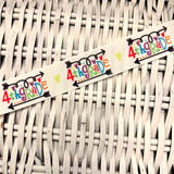1.5" Fun Elementary School Grade Ribbon