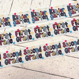Whimsical Elementary School Grade Class Ribbon Hair Bow