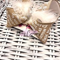 Southern Charm Phrases Hair Bow