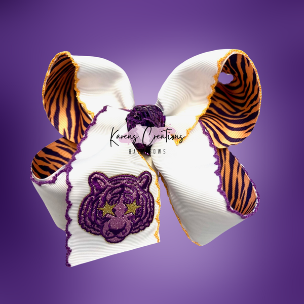 Moonstitch Tiger Super Star Hair Bow